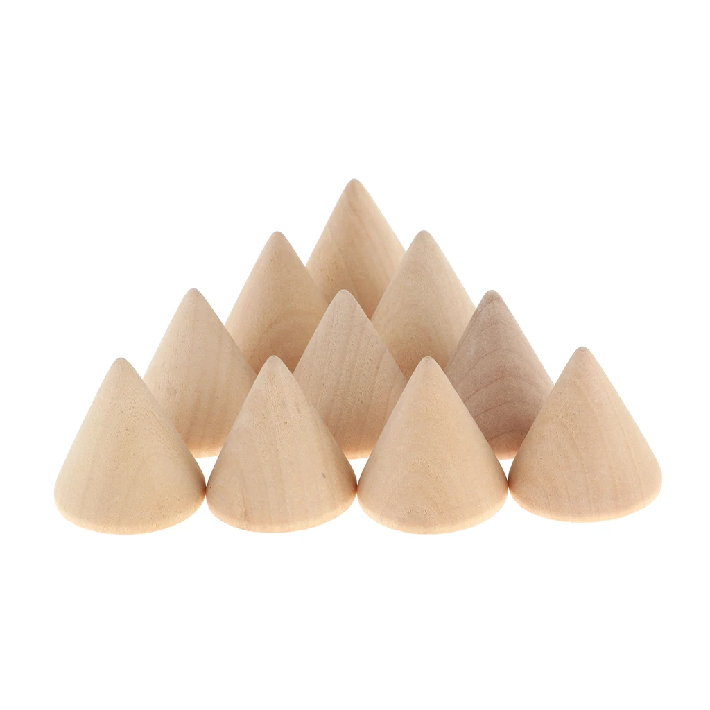 MagiDeal 10Pcs Finger Ring Display Stand Jewelry Earrings Bangles Necklace Bracelets Show Bracket