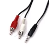 1.2M 3.5mm Jack to 2 RCA Audio Cables Stereo 3.5 mm Male to RCA Male Coaxial Aux Cable For Laptop TV DVD Amplifier Mp3 Speakers ► Photo 2/4