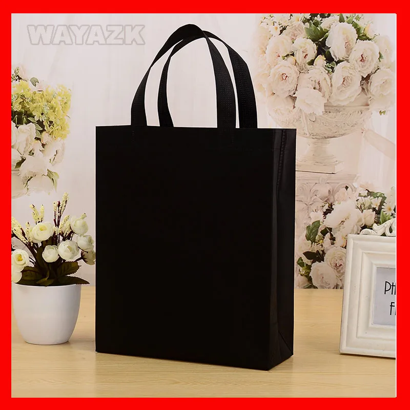 black shopping bag