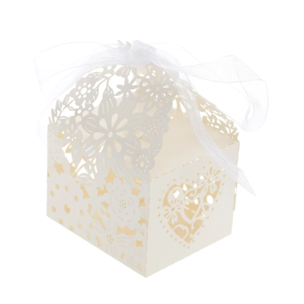 20 штук нежный вырезанные лазером бабочки коробка конфет для фестиваля вечерние конфеты в подарочной коробке для свадебного банкета