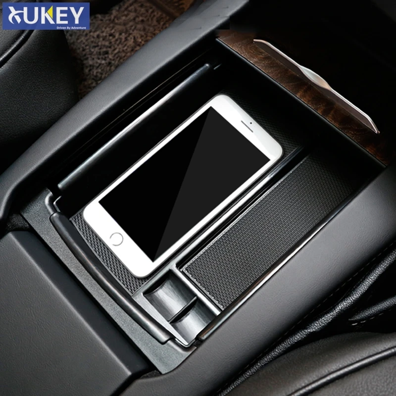 

Armrest Storage Box Central Console Glove Tray Car Arm Rest Case Holder For Tesla Model S X 2016 2017 2018 2019