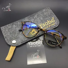 Yaobo Для женщин оптический ретро глаз, очки с оправой для Для женщин очки Винтаж с прозрачными стеклами Oculos Feminino Masculino