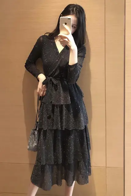 black dress design 2019
