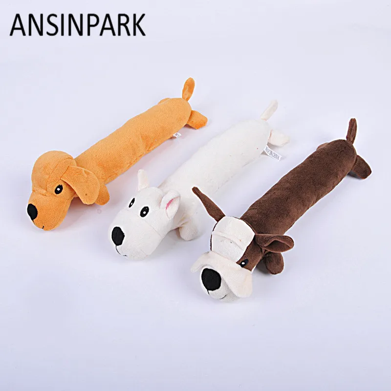 ANSINPARK animal chew toy dog toys cat vocalization in cloth dolls toy dick dog pet toys accessories products high quality p999