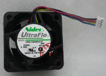 

NIDEC 4020 4CM U40G12BS8A5-57 12V 0.54A smart thermostats 4-wire fan