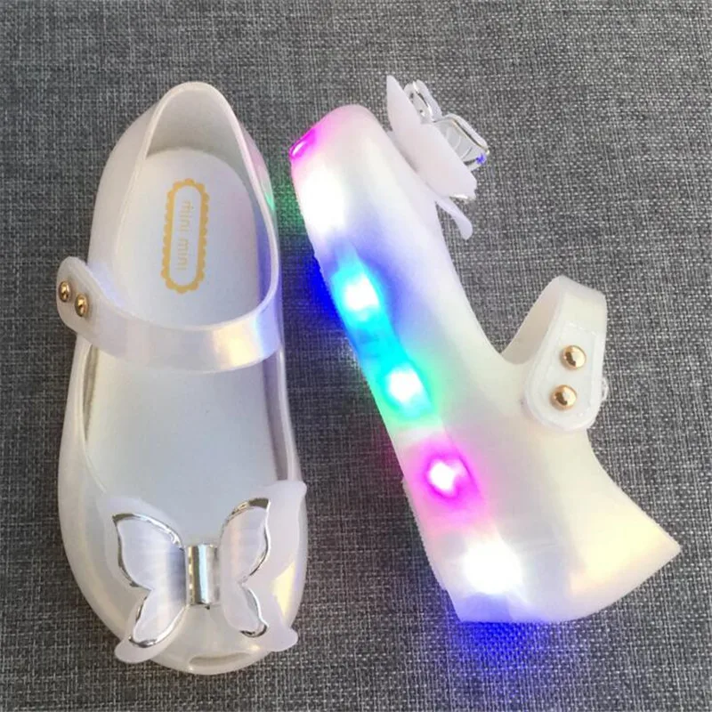 QGXSSHI 2019 Лето Led обувь для детей модная одежда маленьких девочек Платье принцессы с