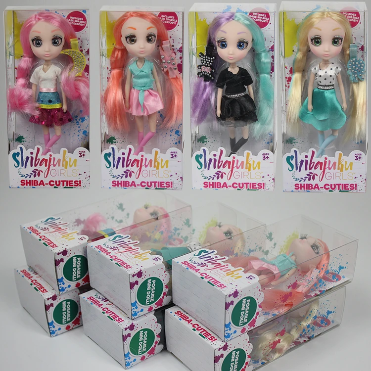 Стиль 16 см многоцветный шибаджуку девушки Шиба-Милашки Кукла девочка подарок на день рождения