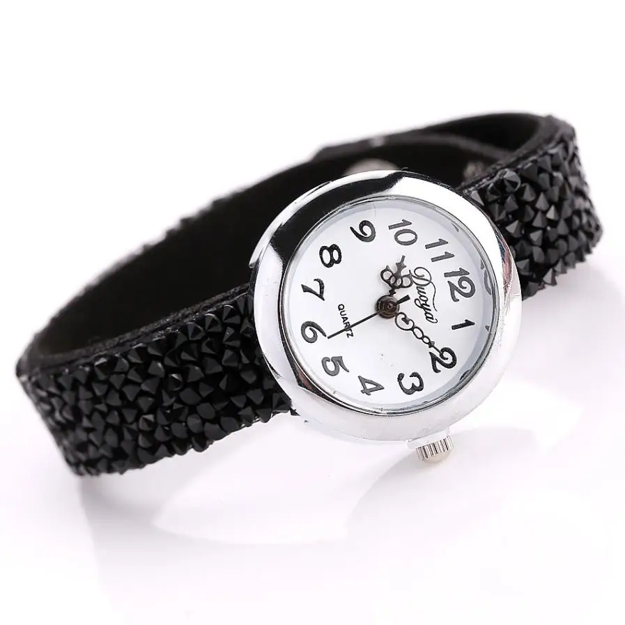 Модные женские часы с бриллиантами, кварцевые часы для девушек, топ, роскошный бренд, Женские Ювелирные Часы с браслетом, relogio feminino# D