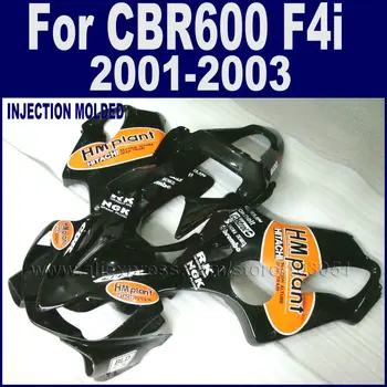 

Customize Free Motor Fairings Set For Honda CBR 600 F4i 01 02 03 Cbr600f4i 2001 2002 2003 Red Black Aftermarket Fairing Bodykits