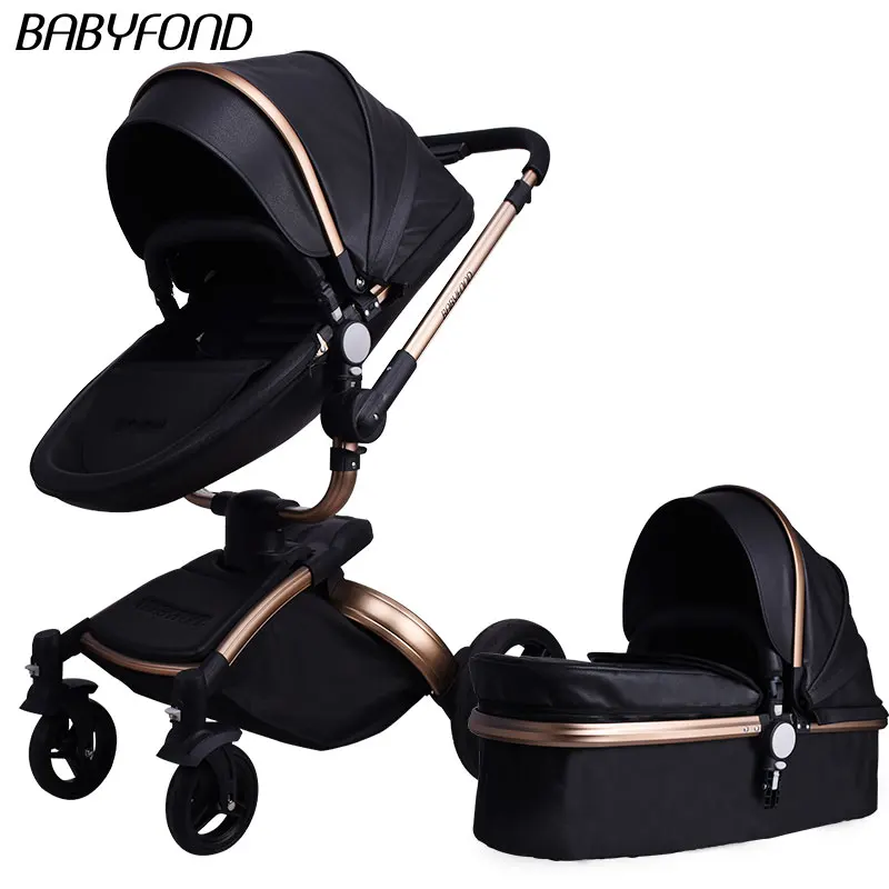 all leather stroller