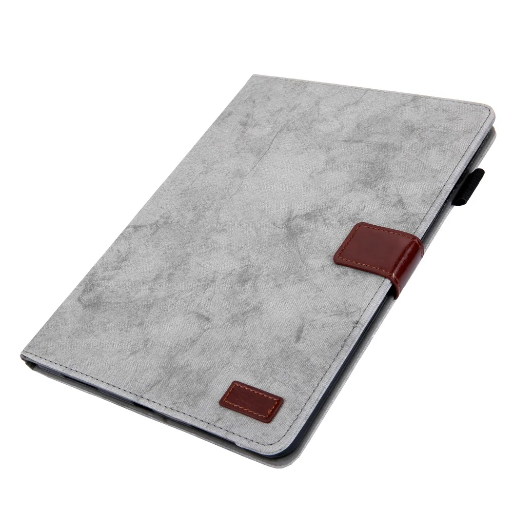

Canvas Leather Funda Case For iPadPro 11 2018 Cases Leather Smart Cover Folio Stand Casual Style Cover A1980 A1979 A1934 A2013