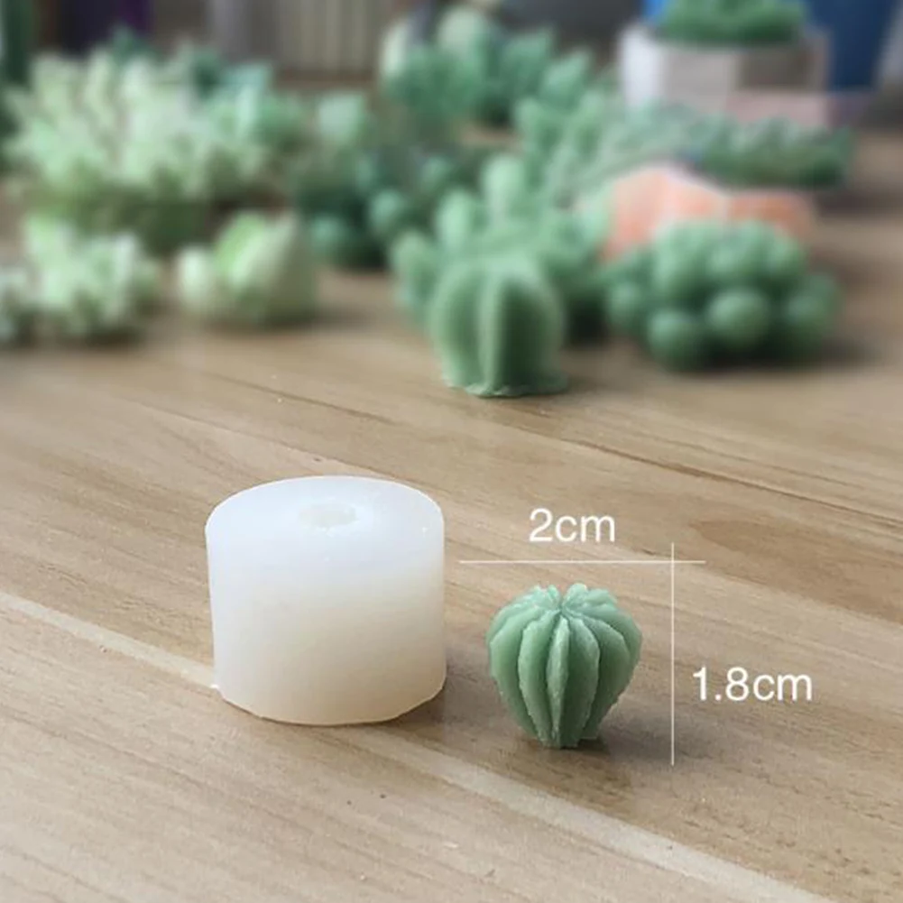 4 шт 3D торт суккуленты силикона Фондант Плесень Diy выпечки инструмент для торта