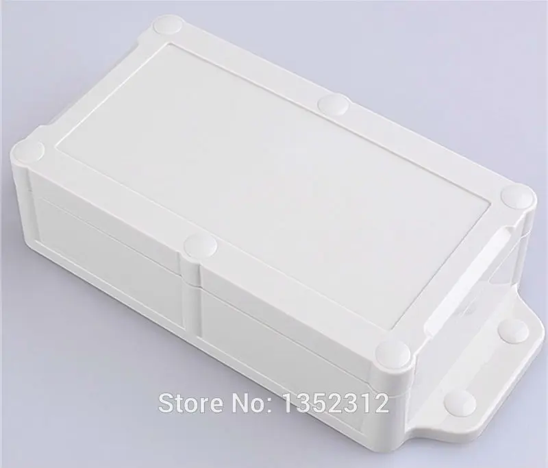 

One pcs 200*94*45mm IP68 weatherproof box plastic control box wall-mounted plc enclosure ABS housing DIY project box meter box