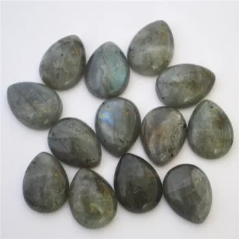 

Wholesale Best Selling Natural Stone Cabochons Moonstone Water Drop Cab Beads 20*15*5mm 20Pcs/Lots Free Shipping
