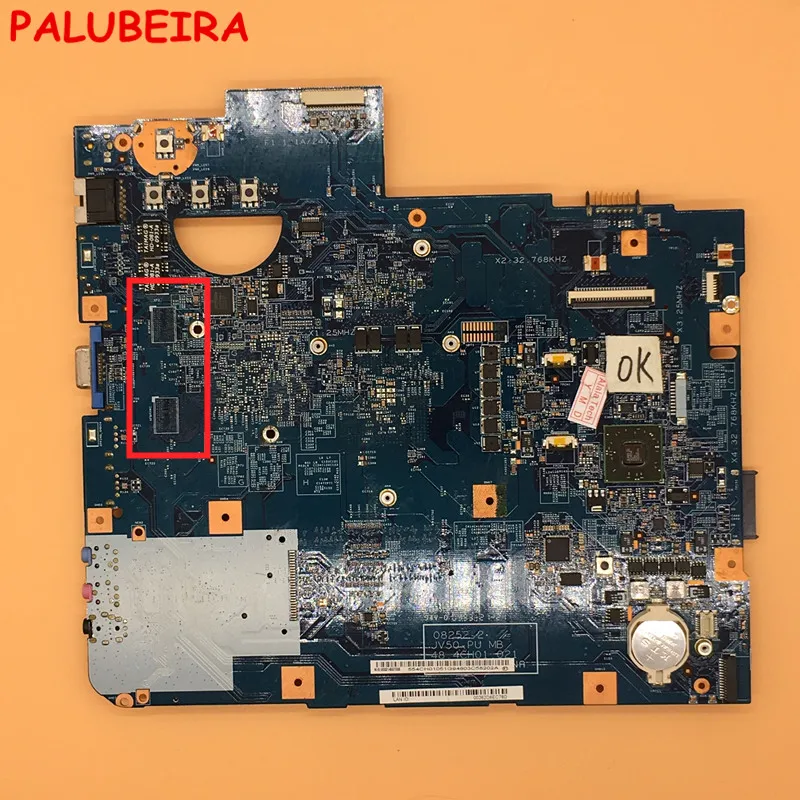 

PALUBEIRA Laptop Motherboard for Acer 5536 5536G JV50 - PU 48.4CH01.021 in good condition
