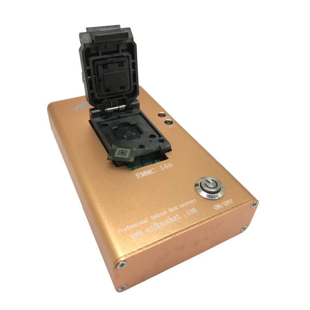 EMMC153 169 гнездо устройство для восстановления данных для android phone NAND flash chips спасательные контакты, сообщения, фотографии и недавно файлы