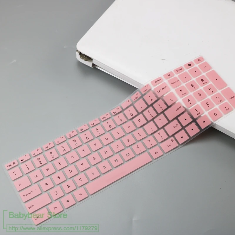 Защитная пленка для клавиатуры 15,6 дюймов для нового Xiaomi Mi ноутбука lite версии с Geforce MX110 15 ruby - Цвет: pink