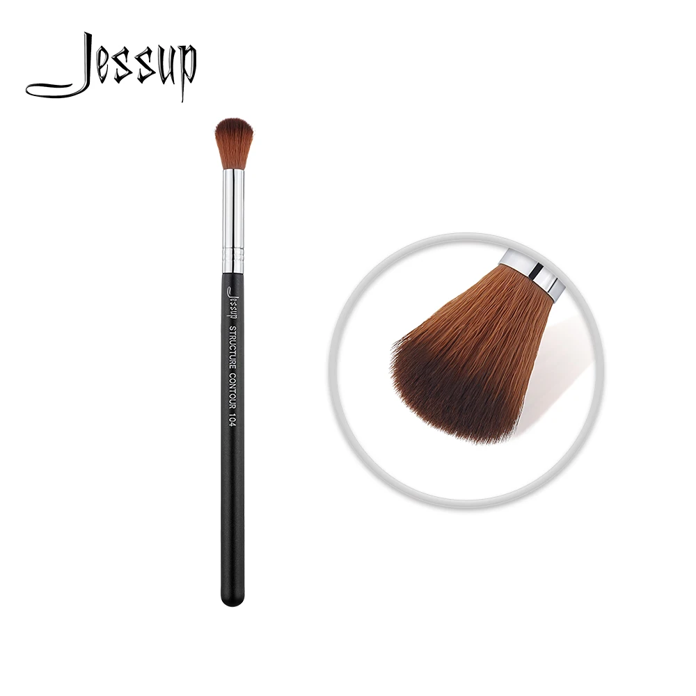 Jessup Powder Brush Makeup For Cheek Synthetic Hair Contour Cream