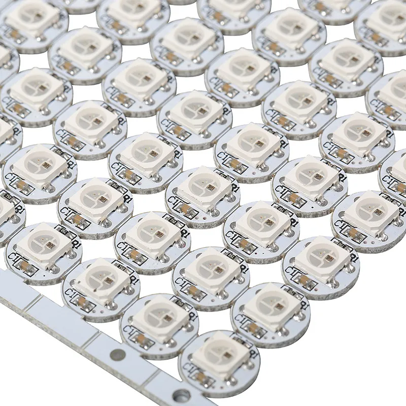 2016-best-price-WS2812B-LED-With-5Heatsink-10mm-3mm-DC5V-5050-SMD-RGB-WS2812-IC-Chips