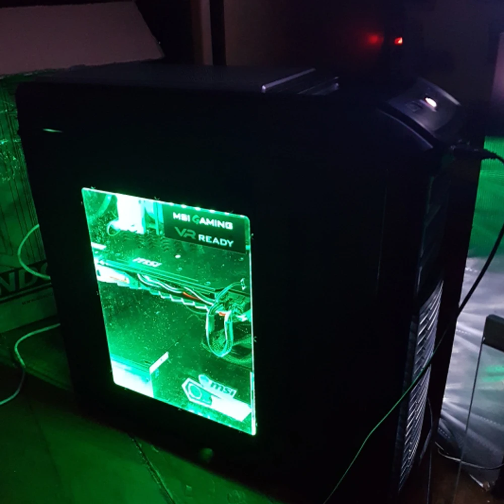 Светодиодная лента RGB полный комплект для корпуса ПК 1 м 2 фоновая 5050 SMD