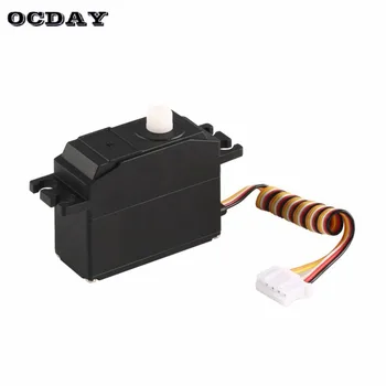 

25g Plastic Gear Servo 4.8-6V for 1/12 Wltoys 12428 12423 RC Car Truck Model Steering Part Accessories ht