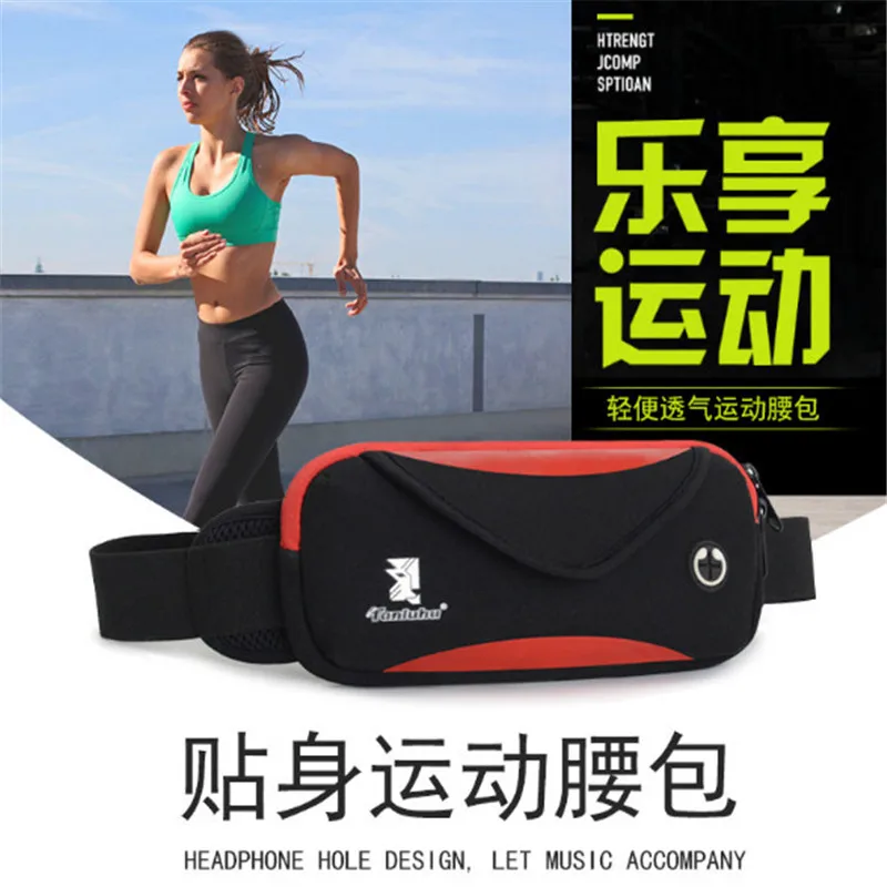 Running Waist Bag Marathon Bag TANLUHU 379 Lycra Sports Bag Outdoor