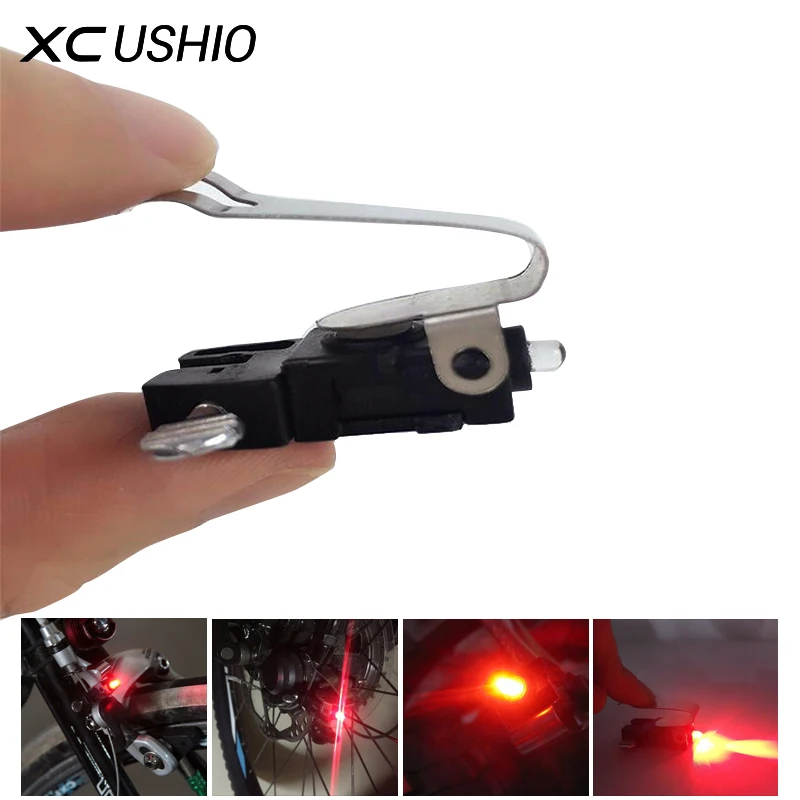 1Pc Mini Travel CR1025 Battery Wheel Spokes Bike brake Light mountain