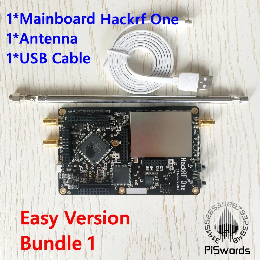 HackRF один SDR программное обеспечение определяется Радио 1 МГц до 6 ГГц Материнская плата макетная плата комплект с portapack хаос fm фильтр антенна