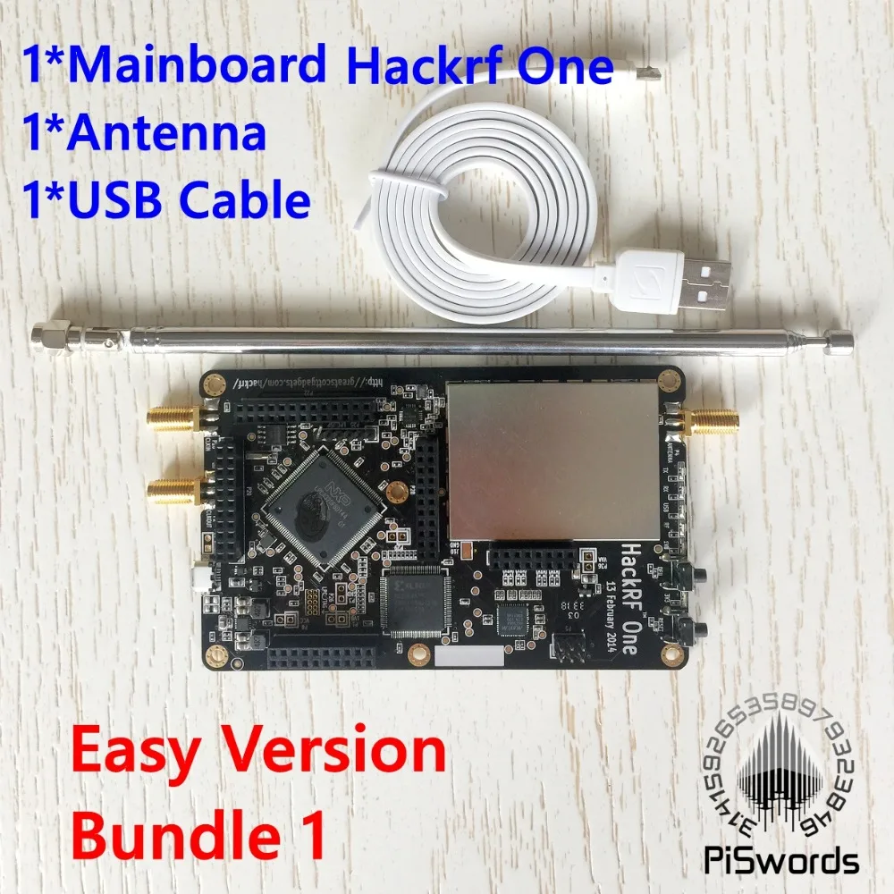HackRF One SDR программно определяемое радио 1 МГц до 6 ГГц материнская плата набор для