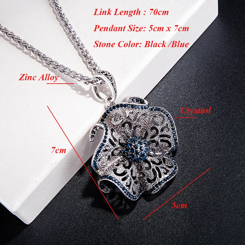 Женское винтажное ожерелье с подвеской в виде цветка|pendants for women|drop necklacenecklace drop |