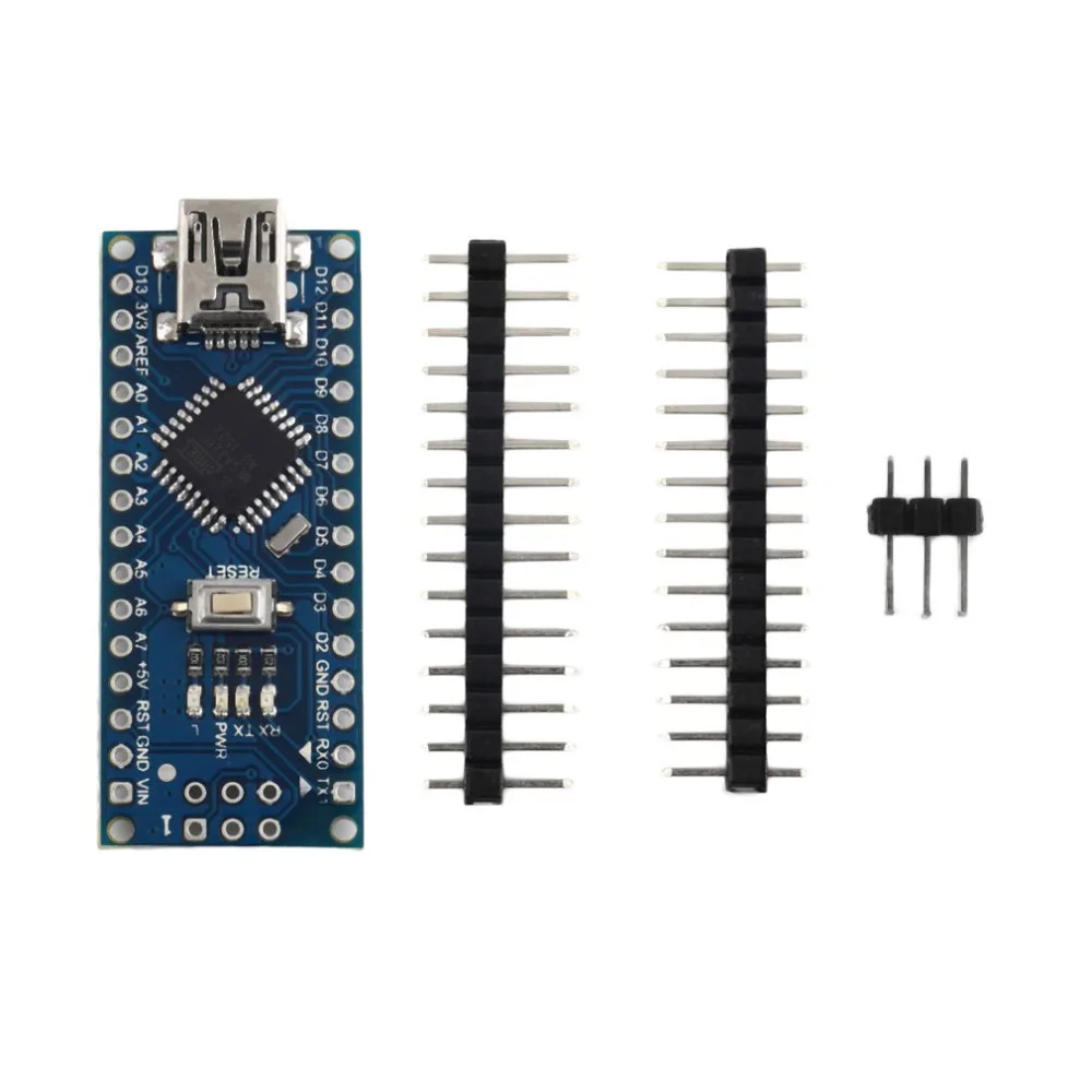 Newest1 шт Nano V3.0 ATmega328P модуль Плата + Бесплатный мини USB кабель для Arduino