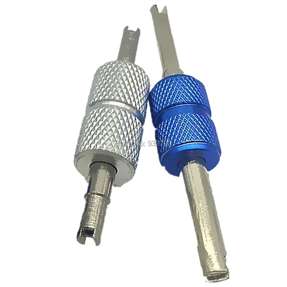 2pcs Dual Head Valve Core Remover Installer Changer Ac A/c Valve Core