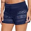 Lace Crochet Beach Swim Shorts 1