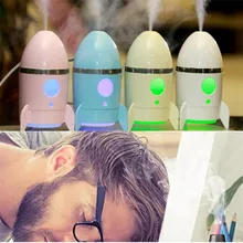 Эфирные масла диффузор для ароматерапии туман увлажнитель воздуха с ночной подсветкой мини USB ракета эфирные масляный диффузор; увлажнитель