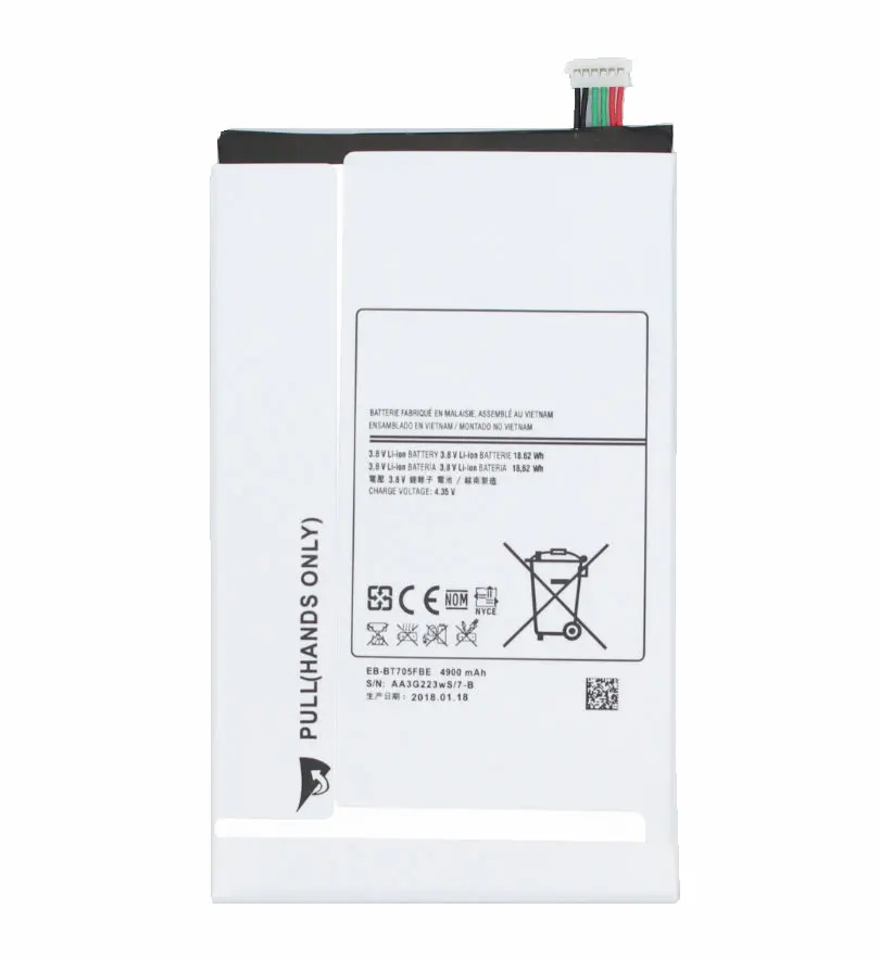 Ciszean 1x4900 mAh 18,62 WH EB-BT705FBE Сменный аккумулятор для samsung Galaxy Tablet Tab S 8,4 SM-T700 T700 T705 T705C+ инструмент