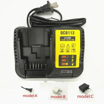 

Charger Li-ion Battery DCB112 replace For DeWalt 10.8V 12V 14.4V 18V DCB101 DCB200 DCB140 DCB105 DCB200 DCD778 DCD777 DCD771