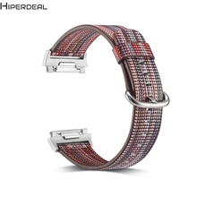 HIPERDEAL ремешок радужные сменные полосы с застежкой из нержавеющей стали для Fitbit Ionic Hot 17Dec23 Прямая поставка F