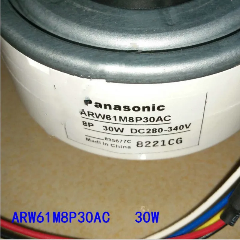 Panasonic Запчасти для кондиционера Инверторный двигатель вентилятора ARW61G8P30AC ARW61E8P30AC