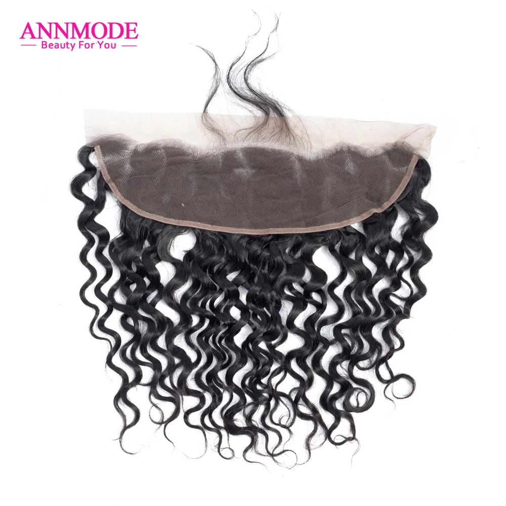 Annmode 13 &quotx 4&quot предварительно выщипанное кружевное фронтальное Закрытие