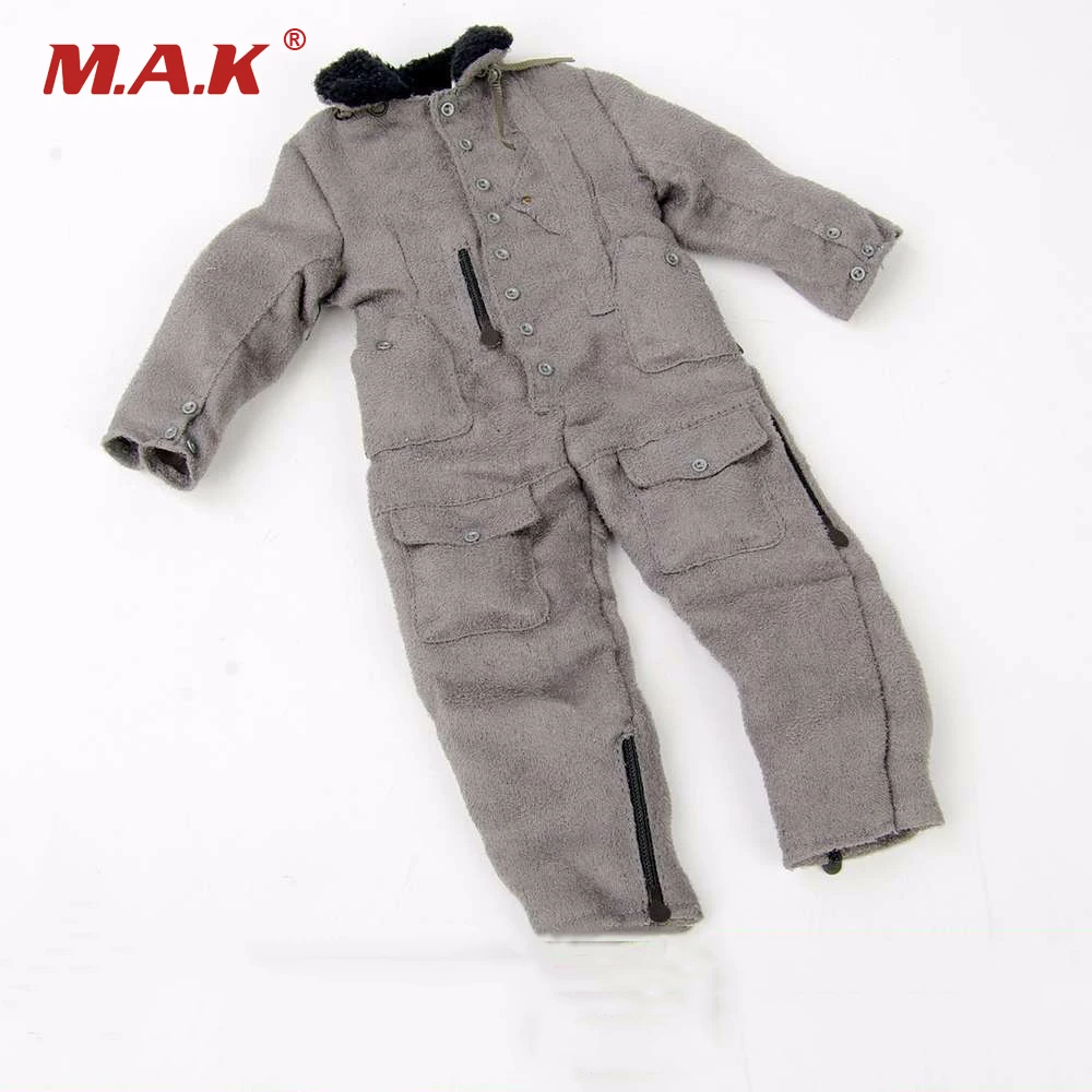 

Limited Collections 1/6 Male Clothing Dragon DML Toys WWII US Tank Crews Coverall Jacket Man Coat F 12" Action Figure Accessory