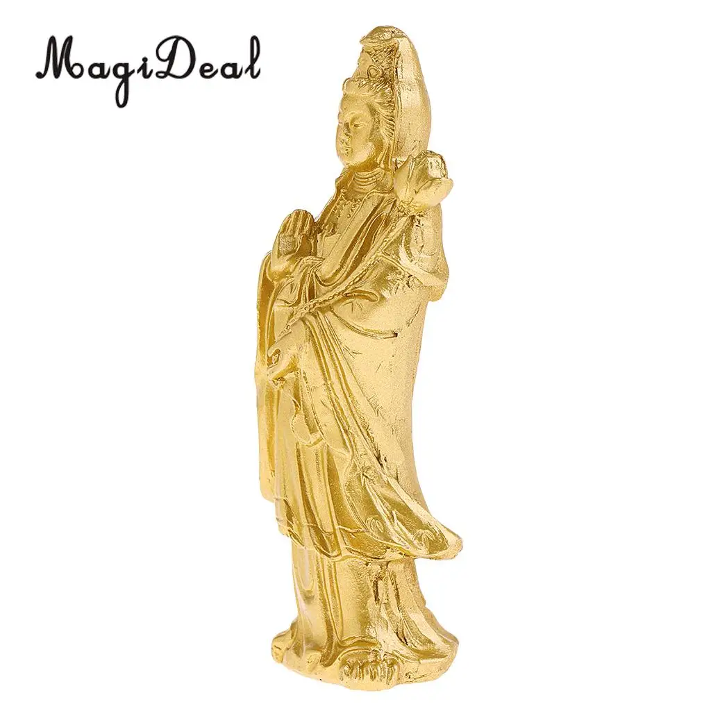 Avalokiteshvara Buddha Statue Tibetan Ornaments Crafts Home Decoration Buddhist Supplies Bless Safe Good Luck Protection