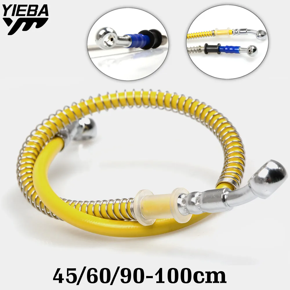 Motorbike 45-100cm Brake Pipe Tube Brake Hose Line Universal Fit Atv Dirt Pit Bike For yamaha YZ125 YZ250 YZ250FX WR250R/X