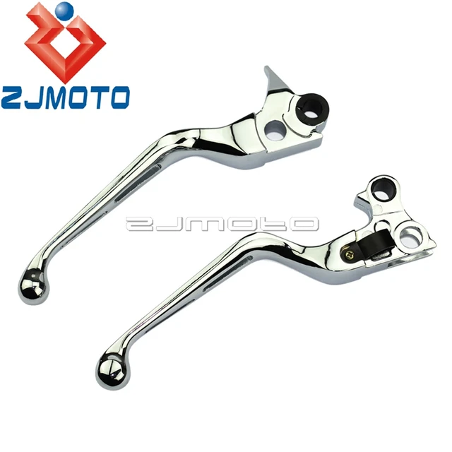 Buy Black Slotted Wide Brake Clutch Levers For Harley 1996 2014 Dyna Deluxe