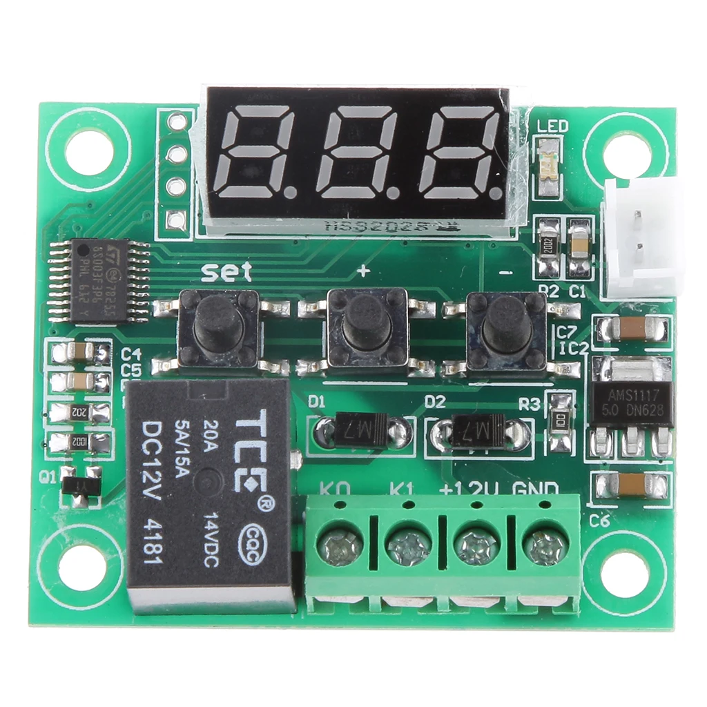 

Digital LCD Temperature Regulator Controller PCB Board Thermostat Sensor