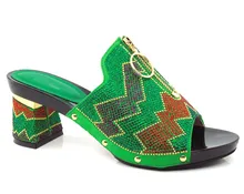 Kostenloser versand top qualität Afrikanischen sandalen für party, mode-stil damen schuhe mit strass!!!! HYY1-10