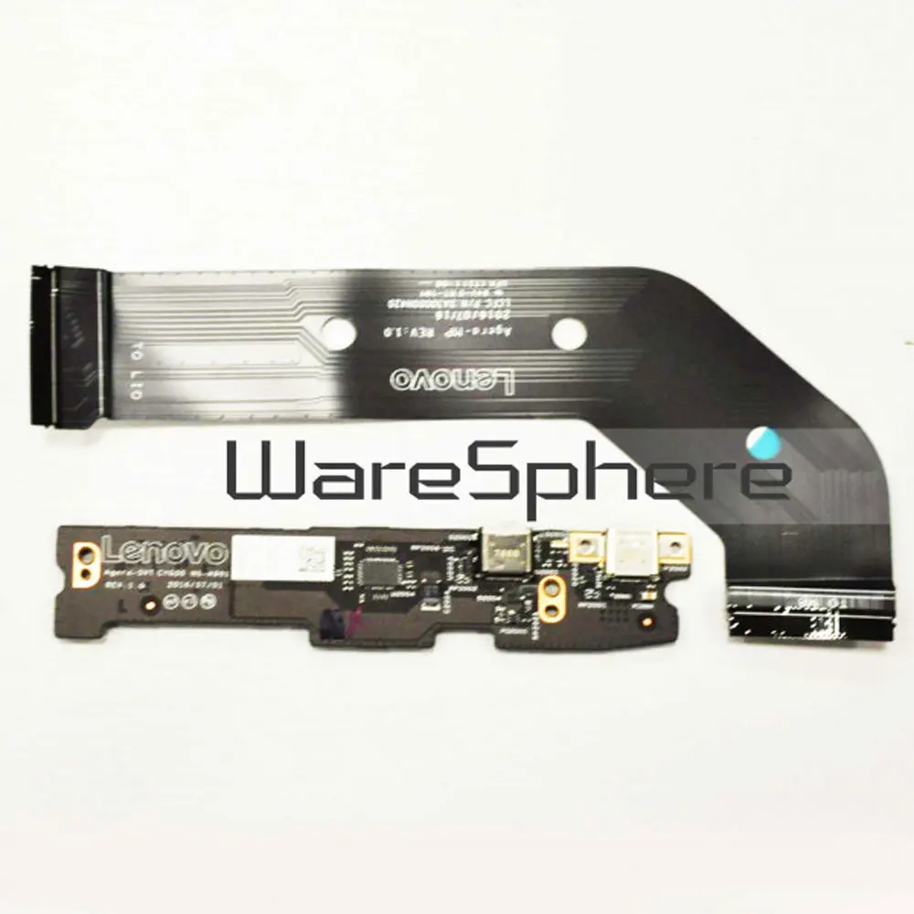 Новая оригинальная плата USB C с кабелем для Lenovo Yoga 910 13IKB 5C50M35042 NS A901|Компьютерные