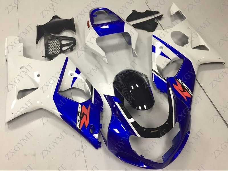 

Motorcycle Fairing GSXR 600 750 1000 2000 - 2003 K12 White Blue Full Body Kits GSX R 600 750 1000 2002 2003