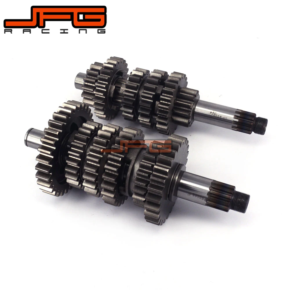 Motorcycle Six Speed Counter Shaft Countershaft Main Gear For NC250 250CC KAYO Xmotos T6 K6 J5 XZ250R RX3 ZS250GY-3 Dirt Bike Motorcycle Six Speed Counter Shaft Countershaft Main Gear For NC250 250CC KAYO Xmotos T6 K6 J5 XZ250R RX3 ZS250GY-3 Dirt Bike