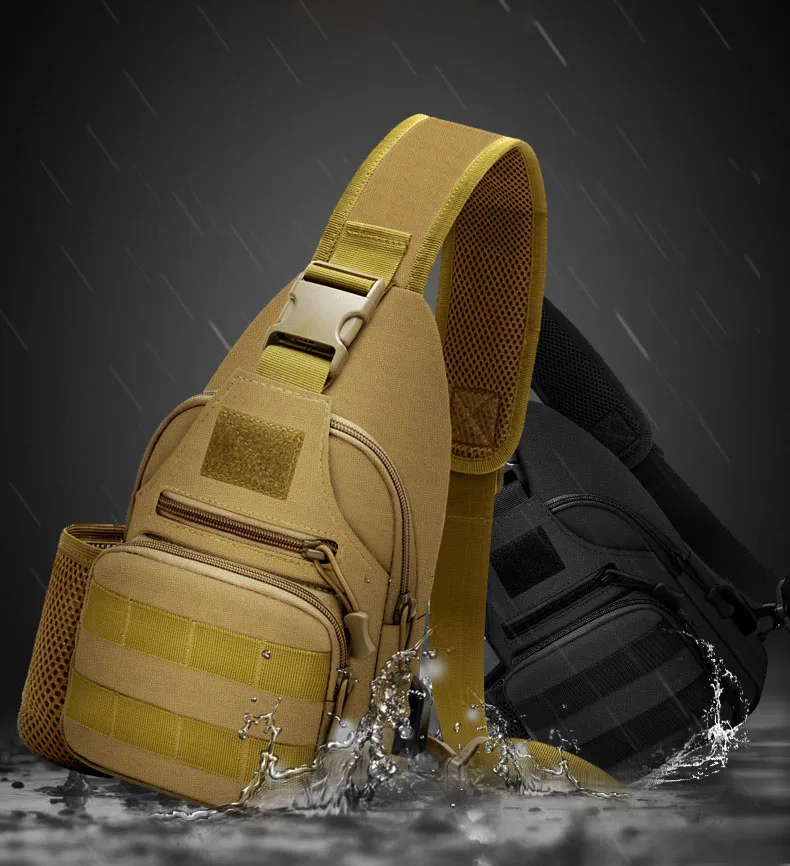 Sac à bandoulière militaire tactique imperméable à l'eau