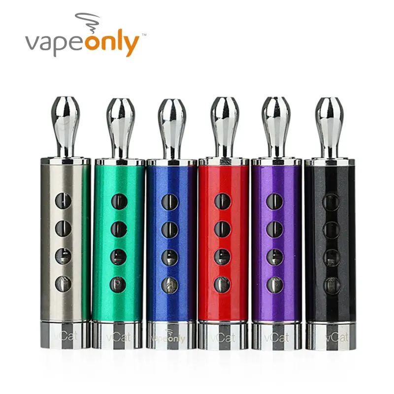 

Clearence 5pcs VapeOnly vCat BVC Cartomizer 1.5ml Capacity 1.8ohm Dual Coil Unit Atomizer e-cigarette tank